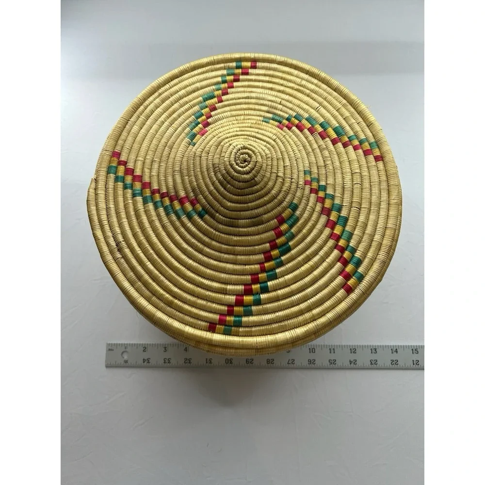 VTG Ethiopian Hand Woven Mesob Basket